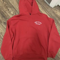 Bright Red Hoodie Size Small Women’s 