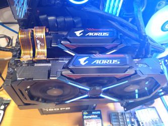 Two AORUS EXTREME gtx 1080 ti  1080ti  in Sli Mode  Rtx 3080 Kiler