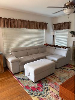 Couch with bed