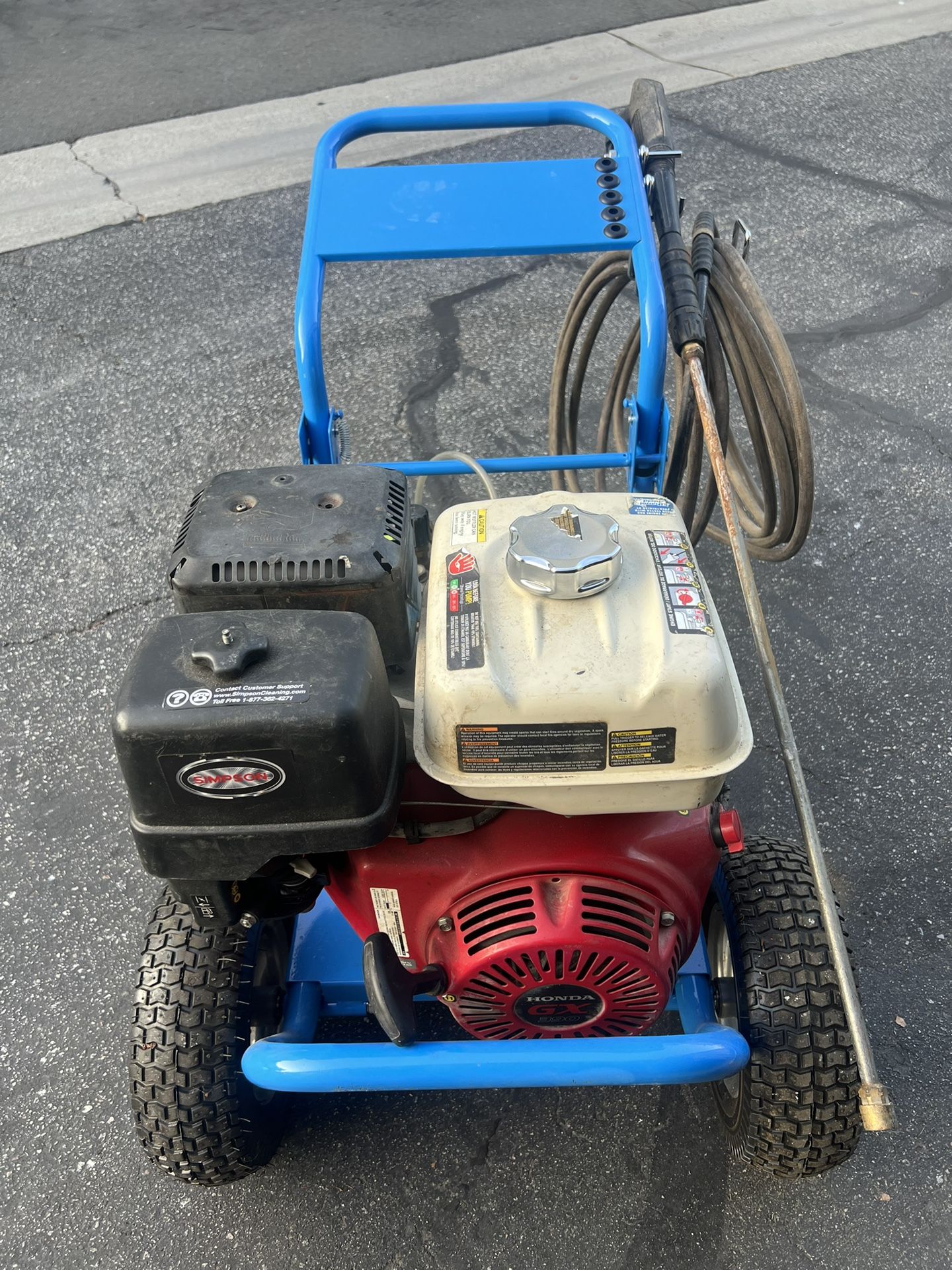 Honda GX 390 Pressure Washer