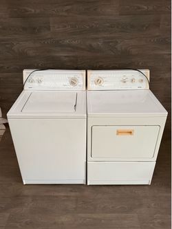 Kenmore washer and gas dryer