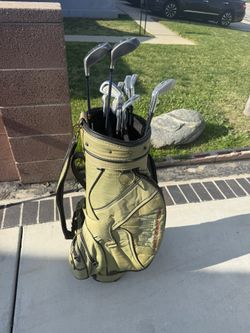 Honma LB 606 Iron Set 3-10 , SW, 3 & 5 Wood With Cart Bag