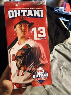 Ohtani bobblehead 13 strikeout