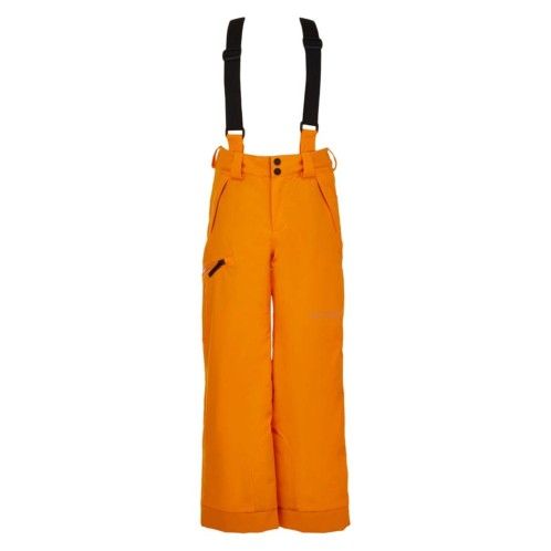 Spyder Guard Side Zip Ski Pants Boys Youth Size 14 Bryte Orange