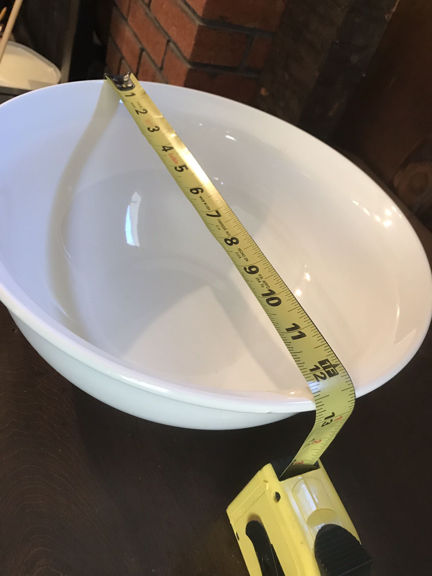 Large white bowl for pasta or fruit