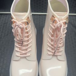Michael Kors Tavie Soft Pink Rainbootie - 7 