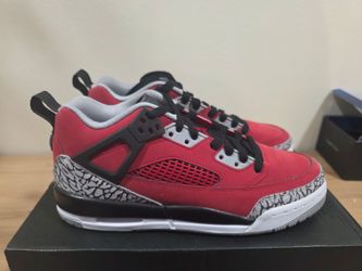 Nike Jordan Spizike Low "Toro" - Gym Red/Black - Youth/Men's 7 - Brand New In Box