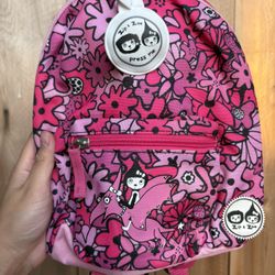 Babymel Mini Kid Backpack - Floral Pink
