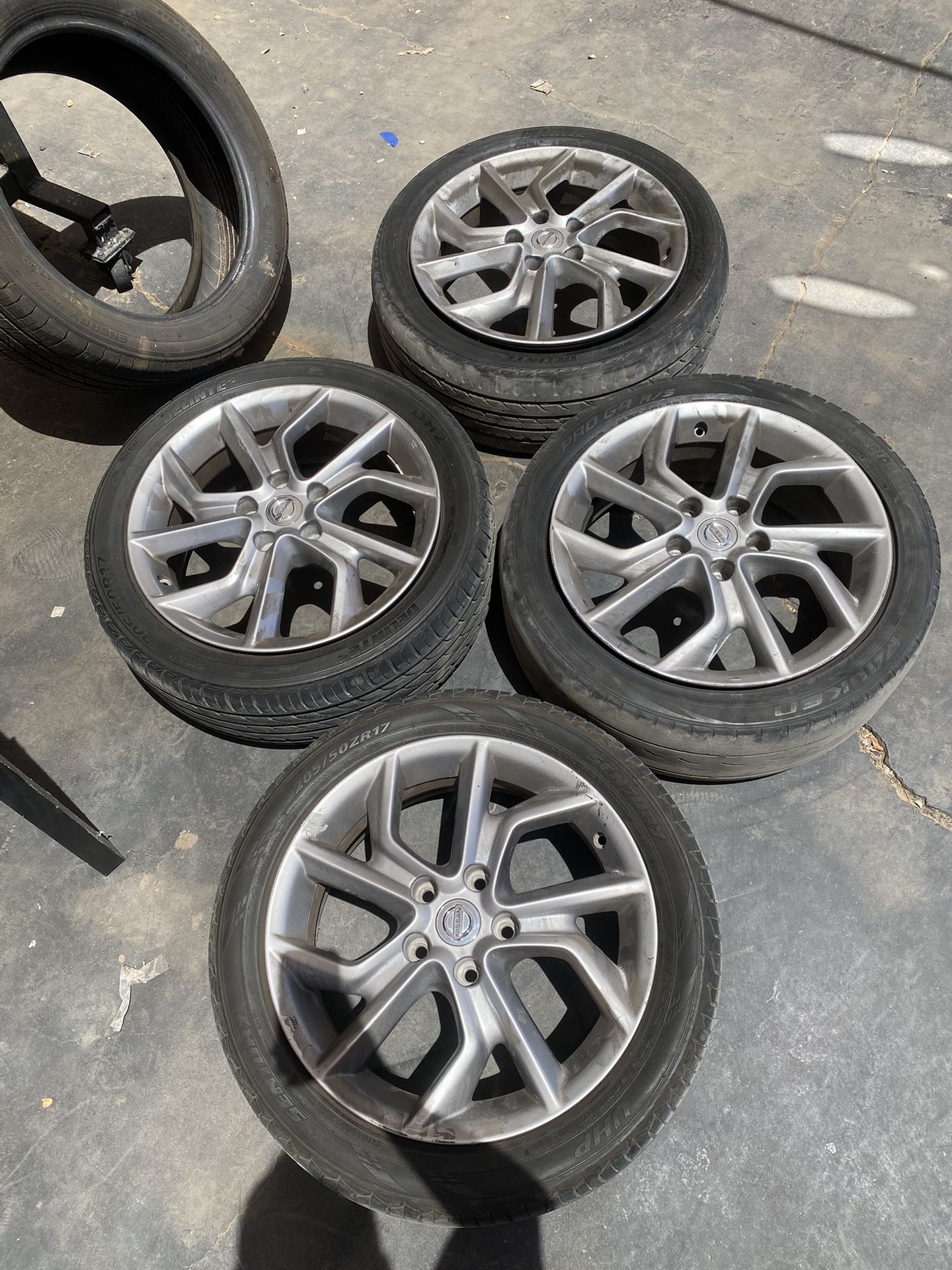 Nissan Rims And Tires