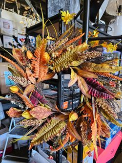 Fall Harvest Decorative Wreath