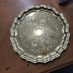 Large Brass Platter