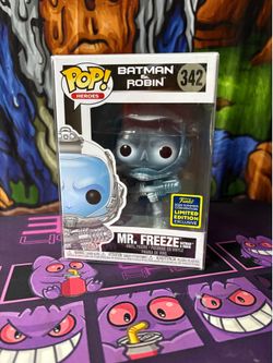 MR. FREEZE FUNKO POP, NEW IN BOX WITH PROTECTOR