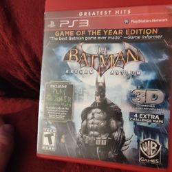 BatMan Arkham Asylum Ps3