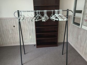 Clothing Display Rack with hangers