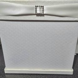 Off White Card Box 