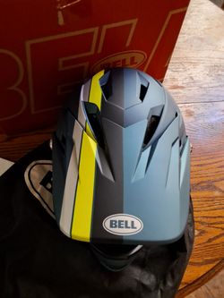 A++ Bell Sanction  Hi-Viz Matte Blue Kids Small Helmet New in Box
