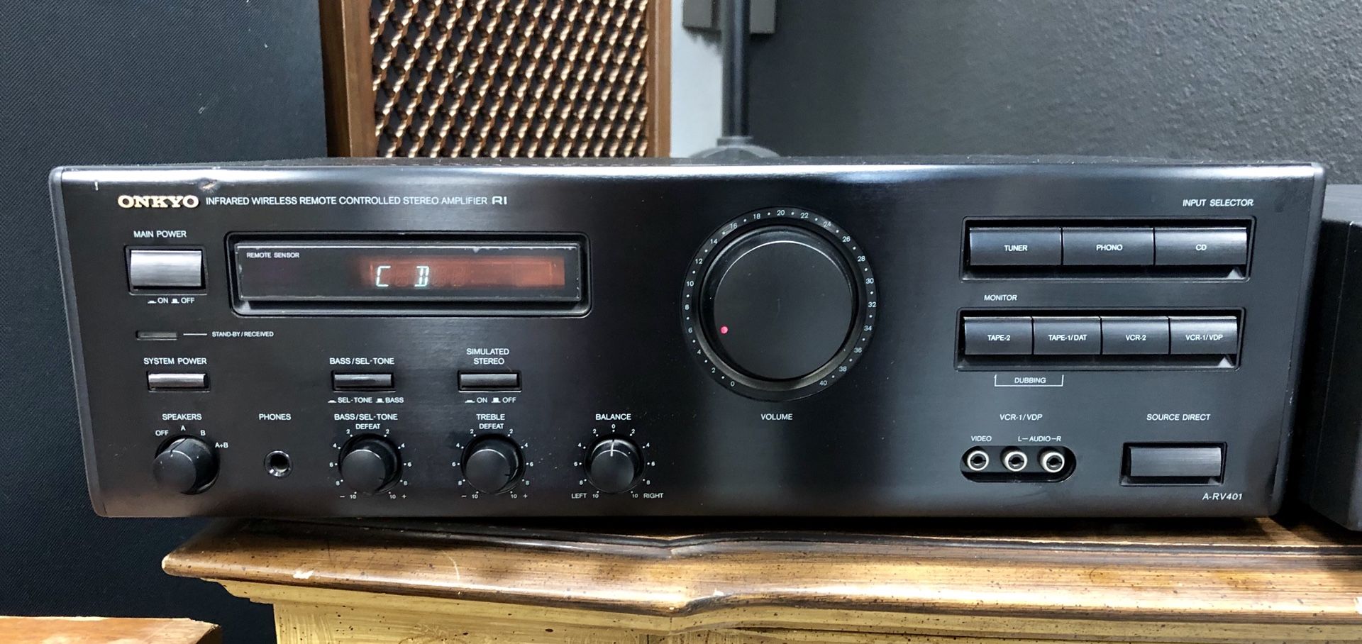 Onkyo A-RV401 Stereo Reciever/Amp