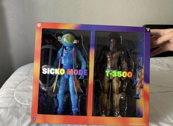 Travis Scott x Fortnite action figure collab