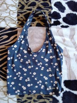 Navy Blue Halter Top 