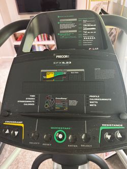 Title: Precor EFX 5.23 Commercial CrossRamp Elliptical – Excellent Condition