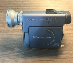 Sony MD Discman DCM-M1 MiniDisc AV Recorder Camcorder