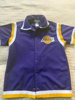 Lakers vintage warm up