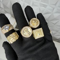 Anillos de hombre 10 kilates