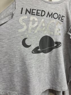 Cold Crush Gray Tank Top with Space Design