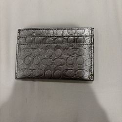 Real coach brand new card holder