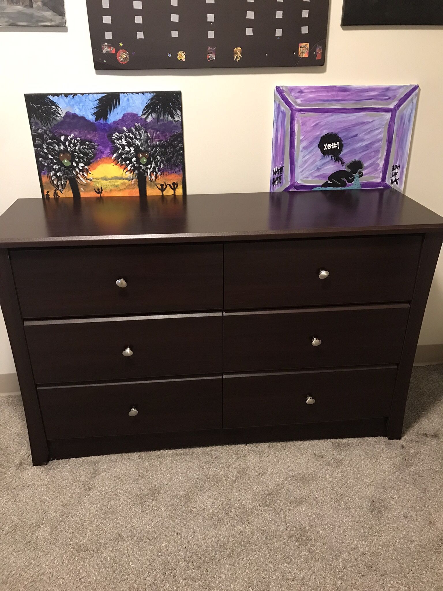 Brown Dresser