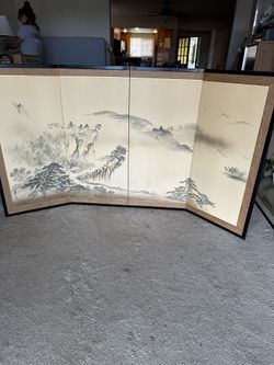 Japanese Landscape Wall Canvas 