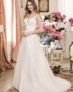 A-line Wedding Dress  On Sale $750