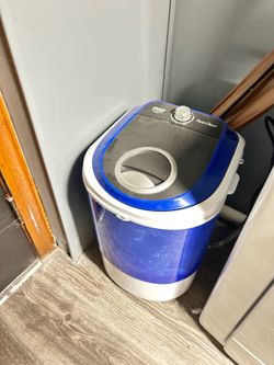 Portable washer counter top or bathtub