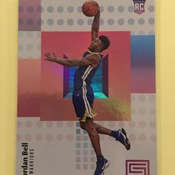 JORDAN BELL 2017-18  PANINI STATUS BASKETBALL ROOKIE RC #121  WARRIORS