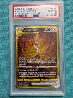 PSA 10 crown zenith Arceus
