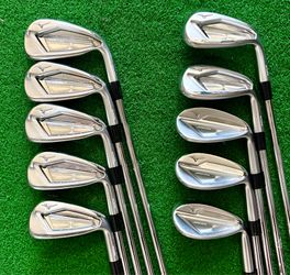 Mizuno JPX 919 Hot Metal Iron Set (4–LW) | 10 Clubs | Stiff Flex