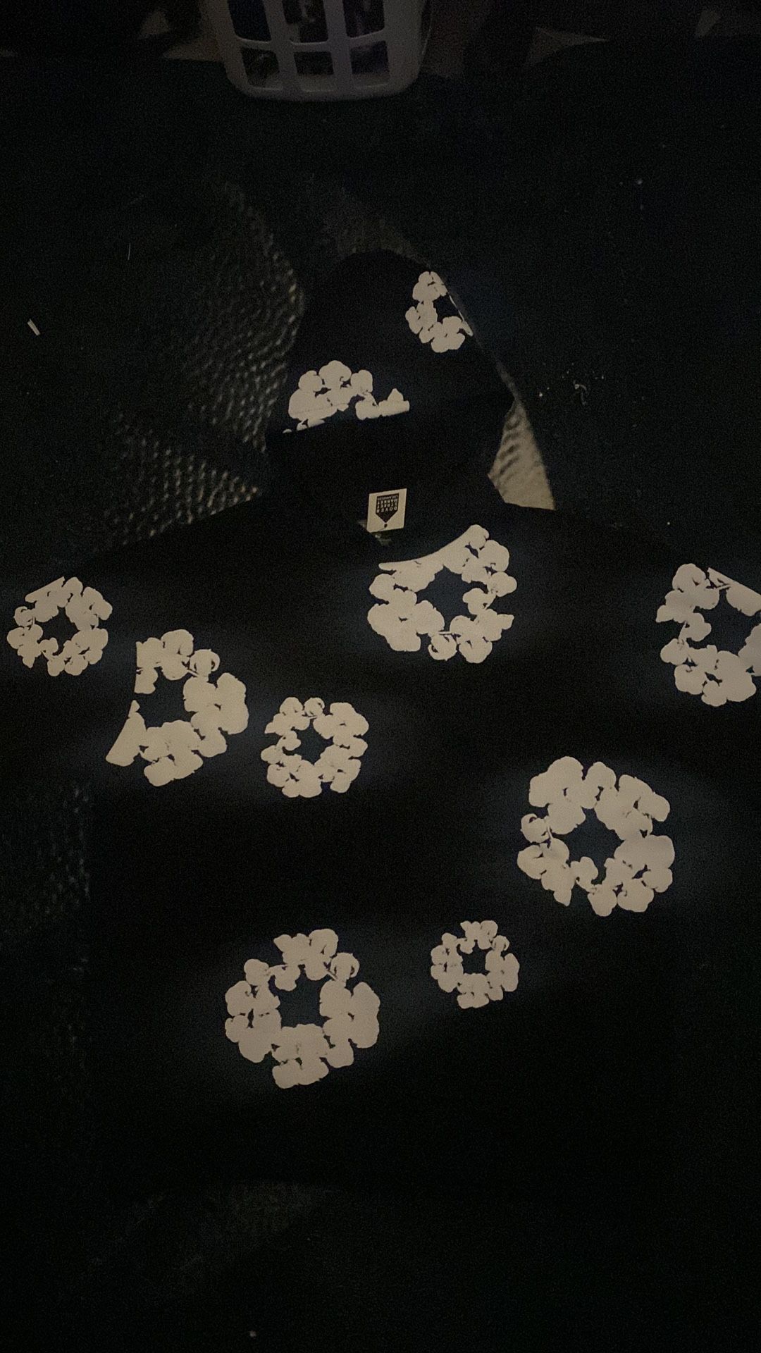 Denim Tears ,black And White Color Size Adult Medium