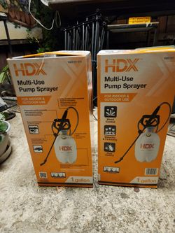 HDX 1-Gallon Multi-Use Pump Sprayer (