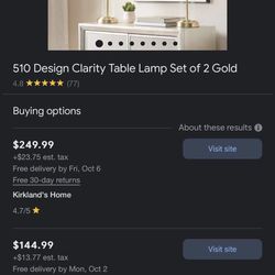 table  lamps 