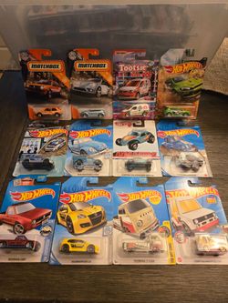 Hot Wheels LOT OF 12 VW Golf MK7/Caddy/MK1 Tooned/Pickup/Beetle, etc.