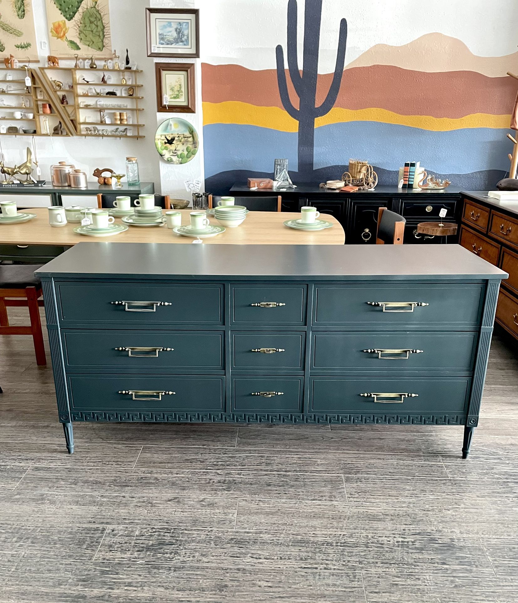Beautiful Grey Provincial Dresser