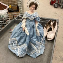 Gone With the Wind Melanie Porcelain Doll