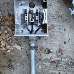 Light post and box
