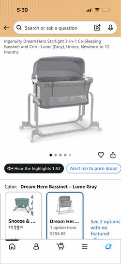 3 in 1 Bassinet