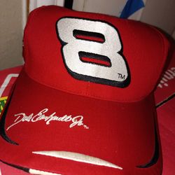 Vintage dale Earnhardt Jr Budweiser number eight Red snapback