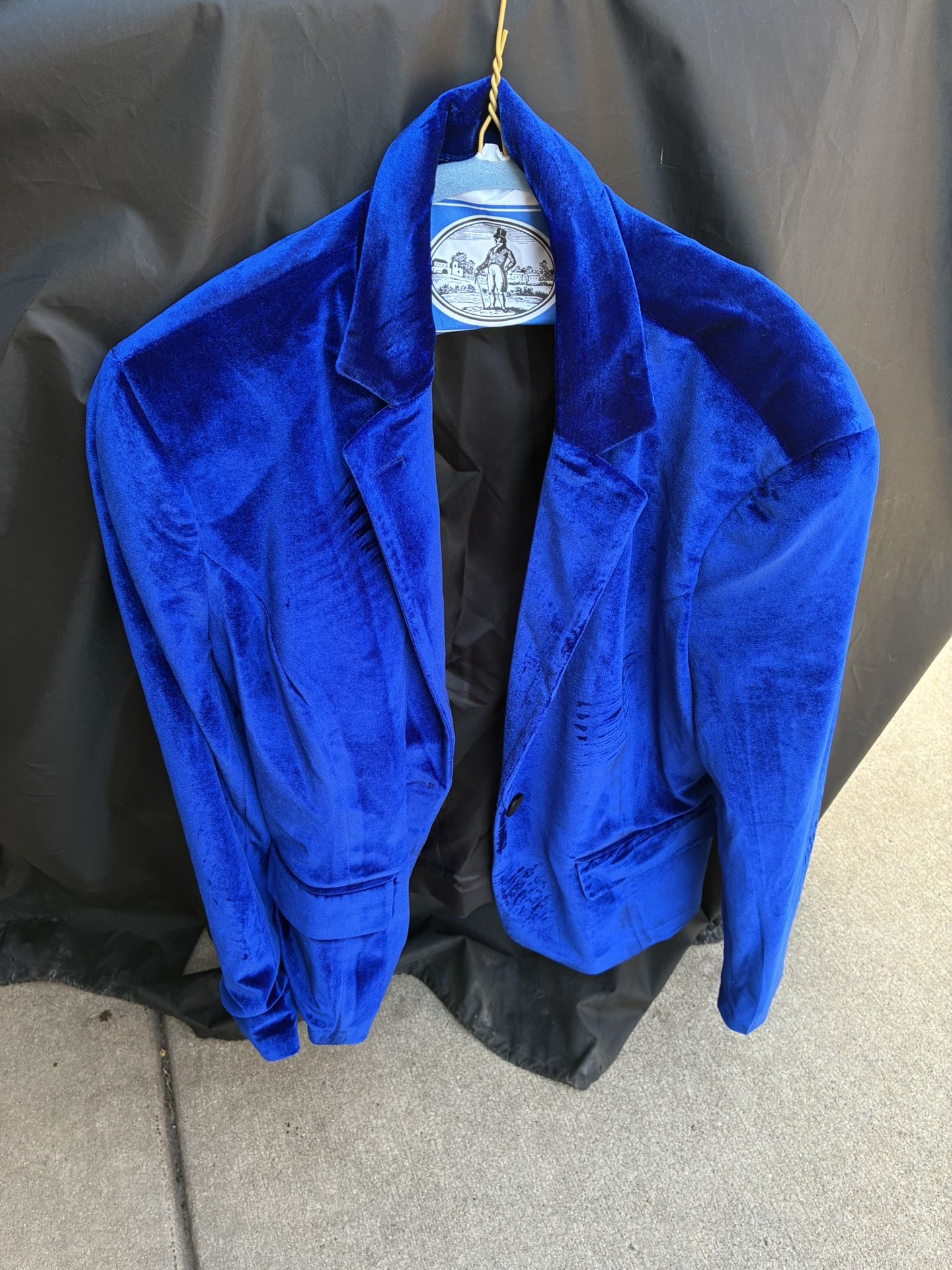 Blue Velvet Blazer