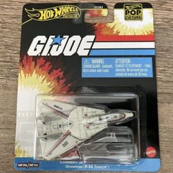 2025 Hot Wheels Premium Pop Culture G.I.JOE Combat Jet Sky Striker (F-14 Tomcat)