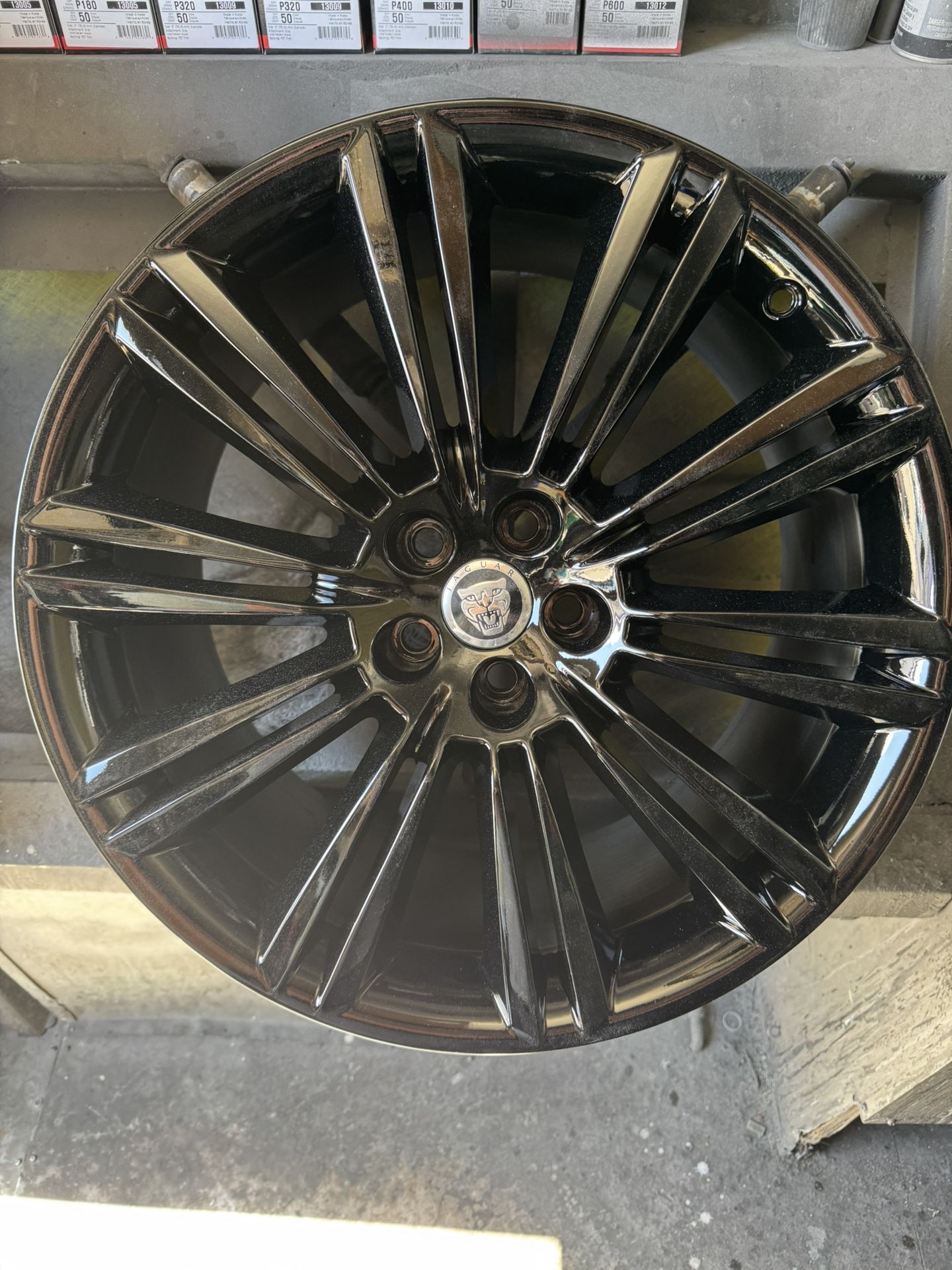 Jaguar Rims 4 2010-2017 Black 20"