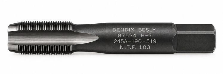 Vintage Bendix Besly 87524 H-7 NTP 103 Pipe Tap USA Machinist Tool