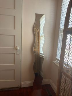 IKEA KRABB Wavy Mirror
